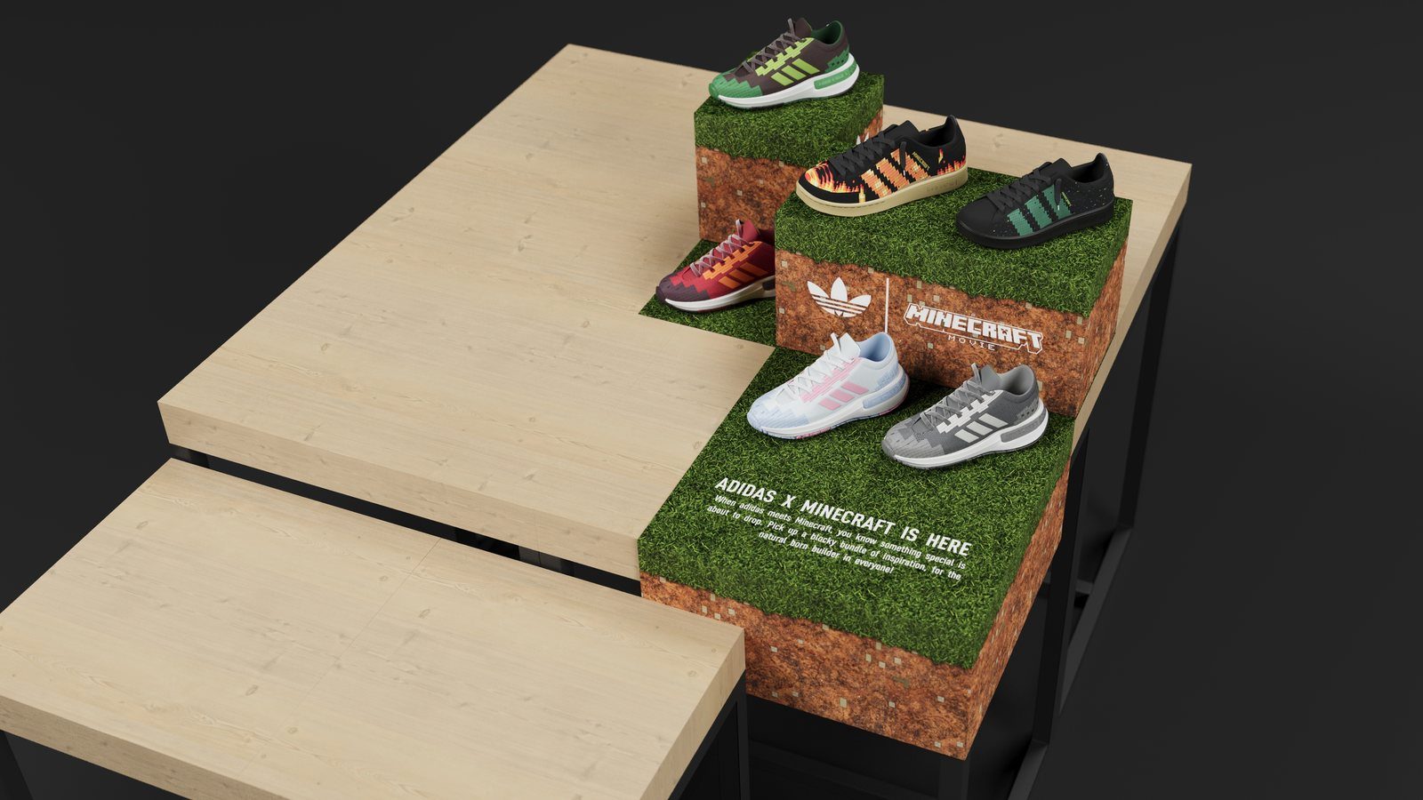 adidas x Minecraft