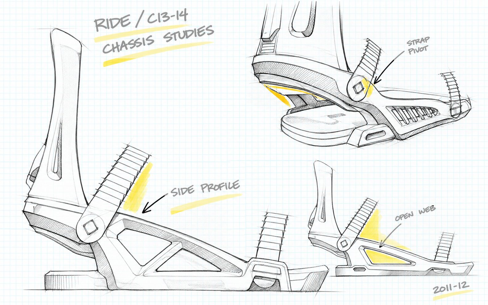 K2 / Ride Sketch Studies