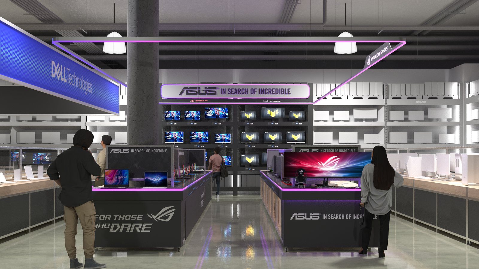 ASUS at Micro Center
